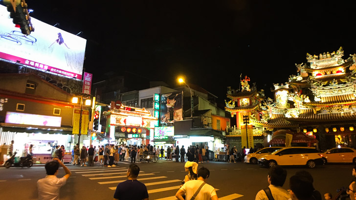 台湾の夜市